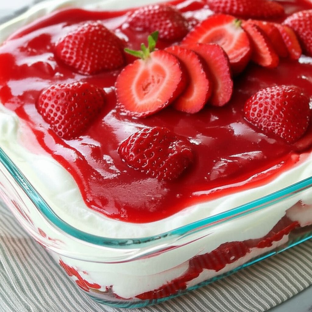 Strawberry Tiramisu Without Eggs Recipe