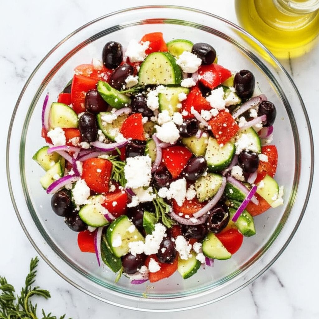 Sylvia's Easy Greek Salad