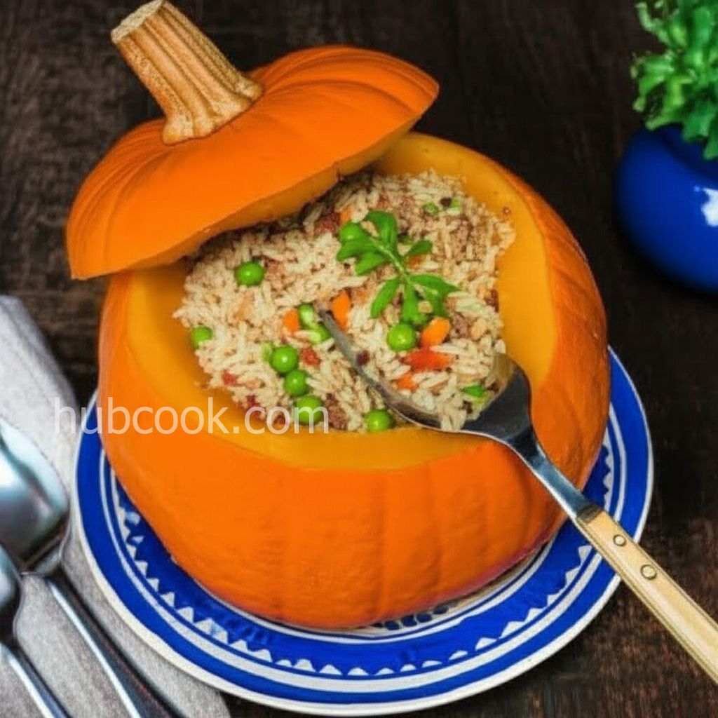 Teri's Dinner in a Pumpkin