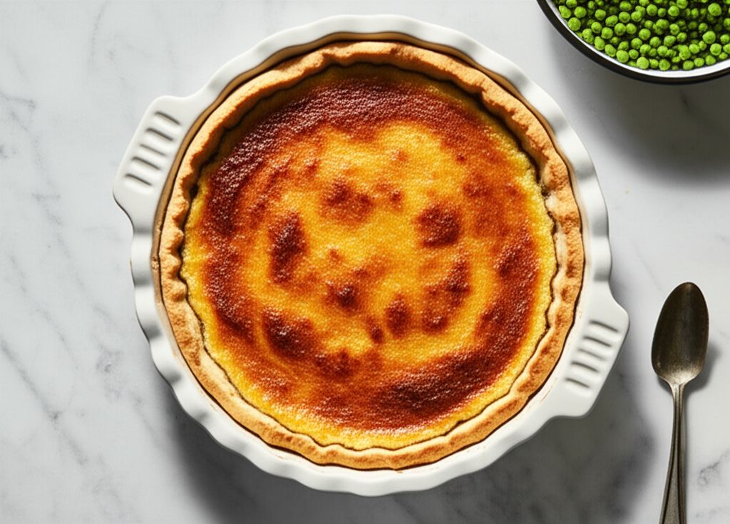 Vegetable Shepherd's Pie with Baked Beans