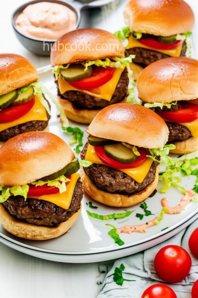 Wolfgang Puck's Cheeseburger Sliders