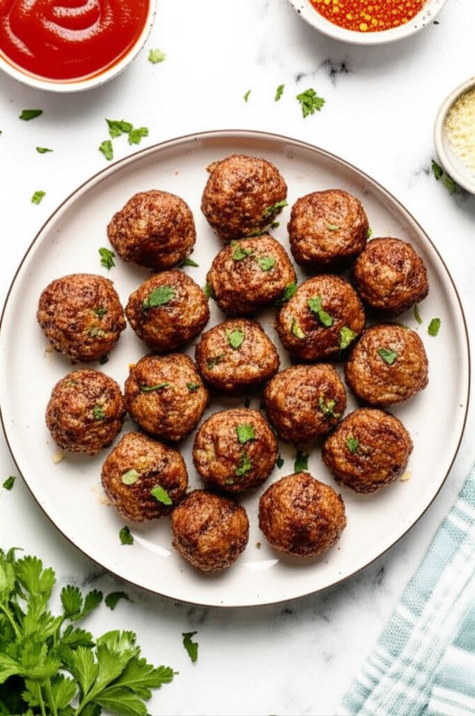 Air Fryer Meatballs
