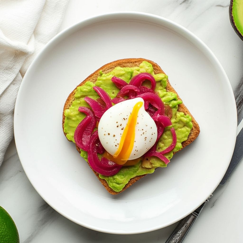 Avocado Toast and Egg for One