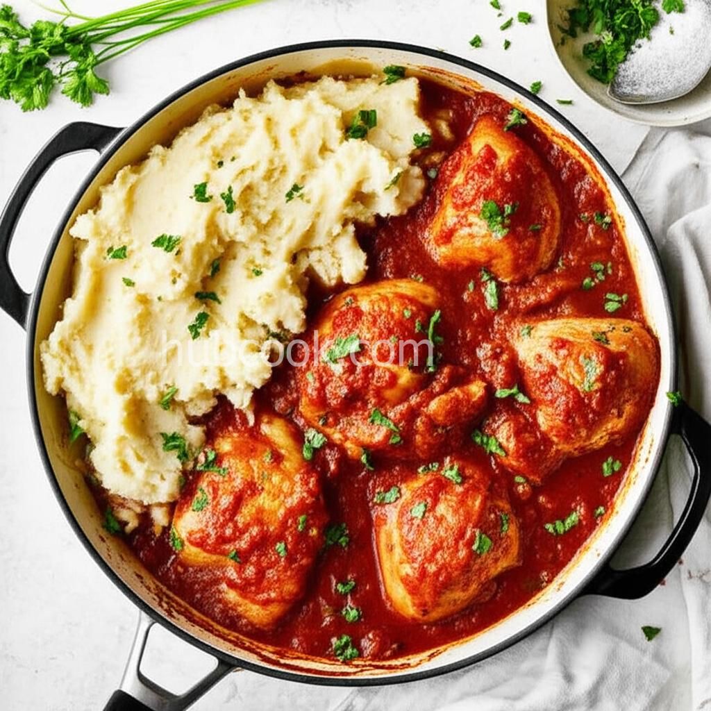 Baked Chicken Cacciatore