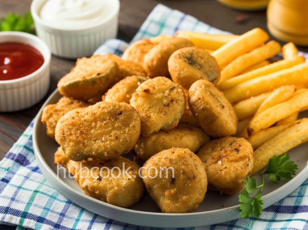 Beer Battered Fried Vegetables