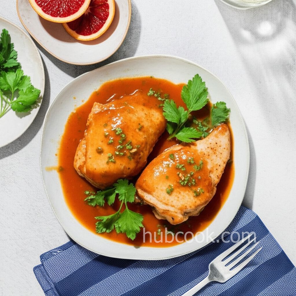 Blood Orange Chicken