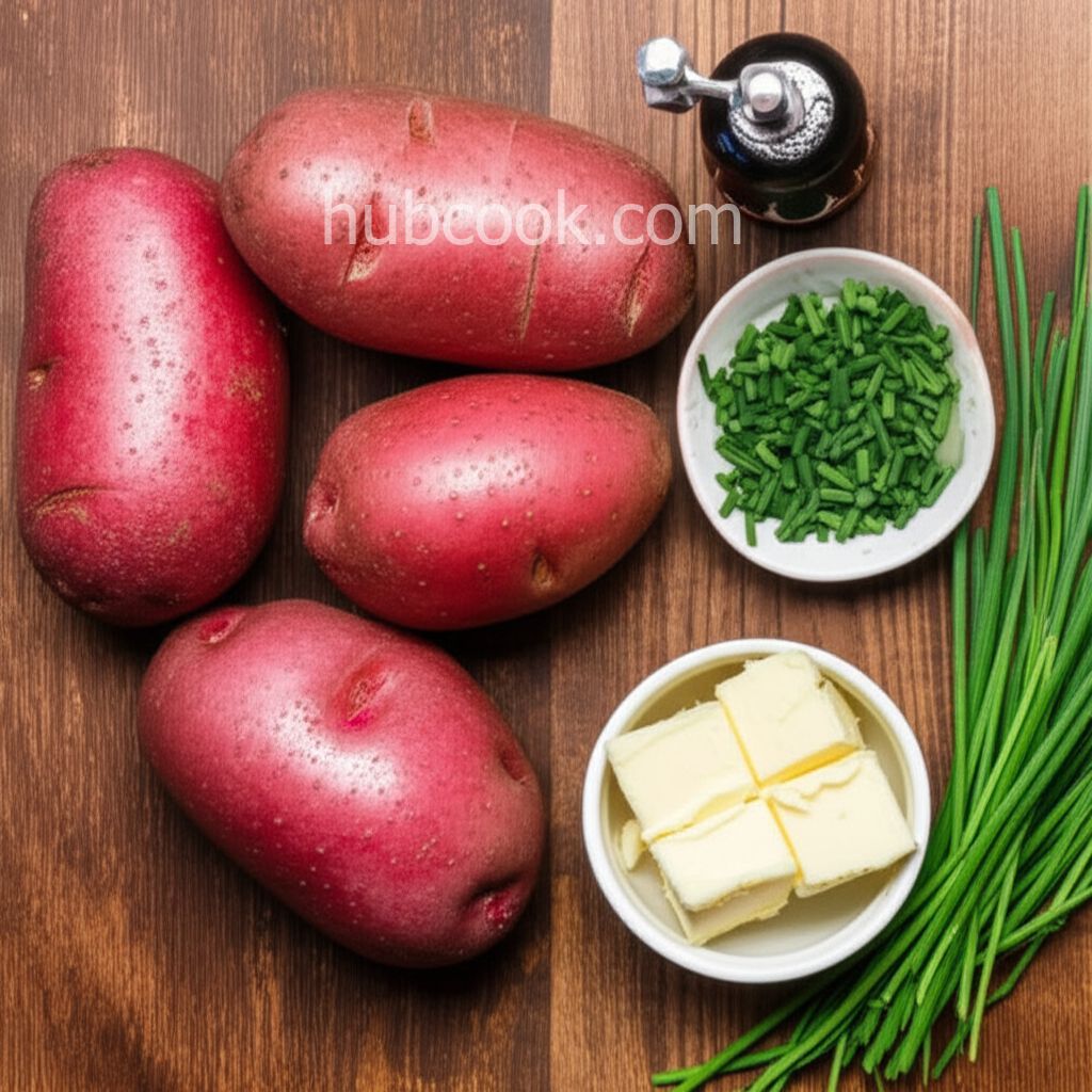 Boiled Potatoes with Chives