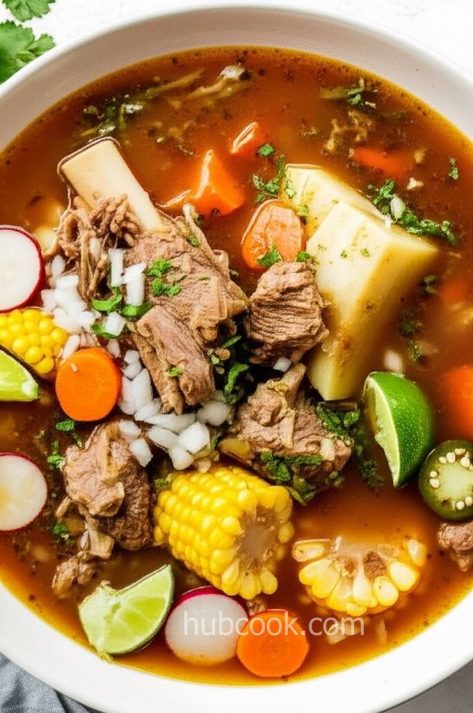 Caldo de Res (Mexican Beef Soup)