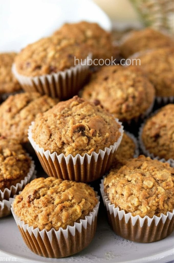 Carrot Oatmeal Muffins Recipe