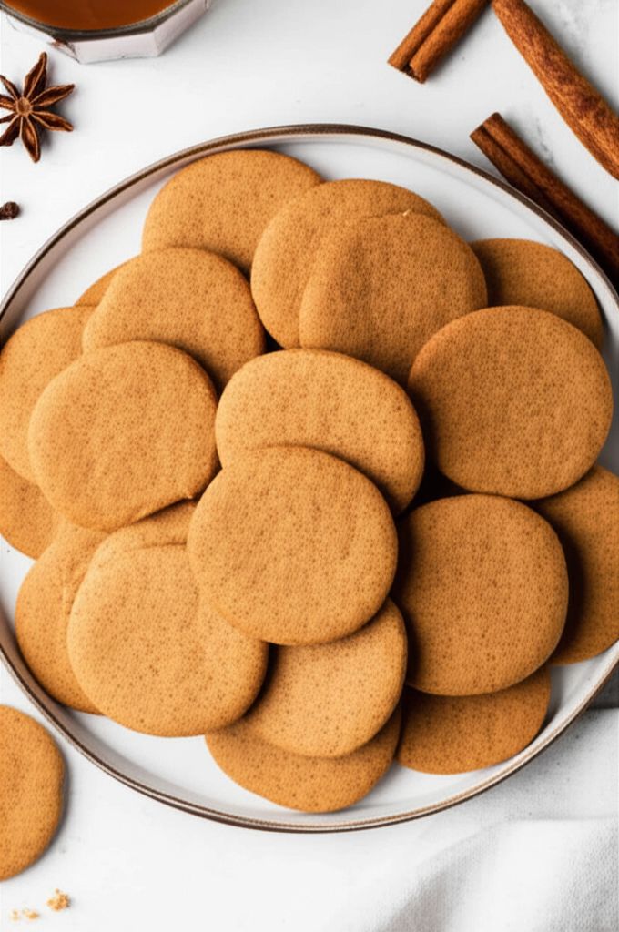 Chai-Spiced Shortbread Cookies