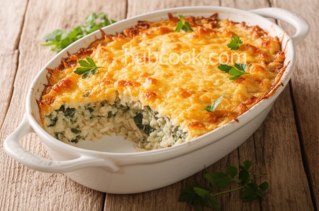 Chicken Florentine Rice Casserole