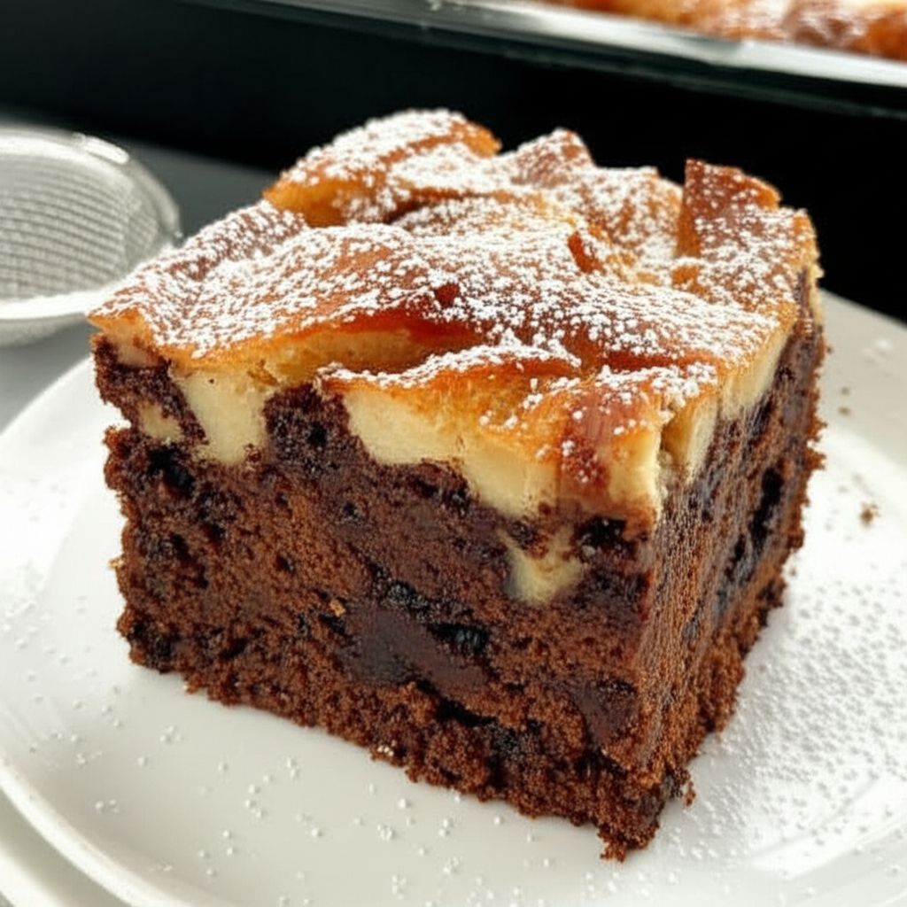 Chocolate Croissant Bread Pudding