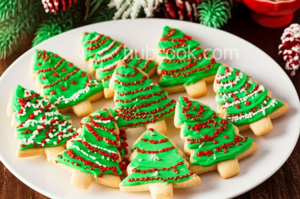 Christmas Tree Cookies