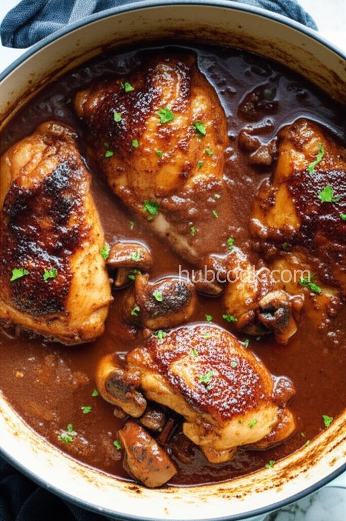 Coq au Vin alla Italiana