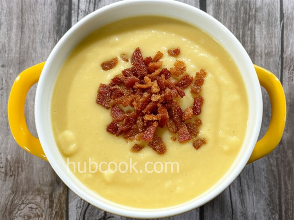 Cream of Cauliflower Soup with Bacon Gremolata