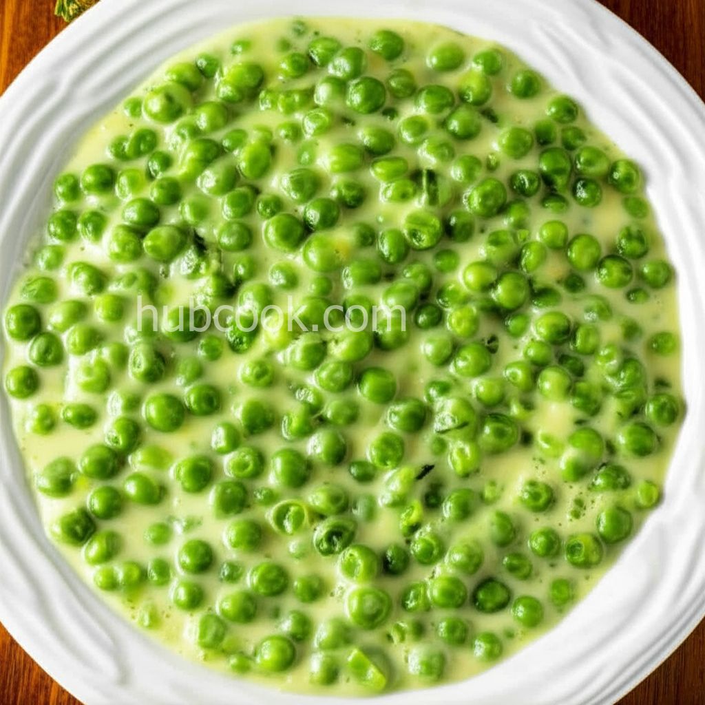 Creamed Peas and Onions