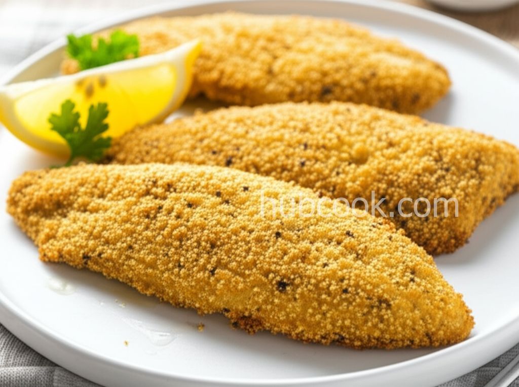 Crunchy Oven Fried Tilapia