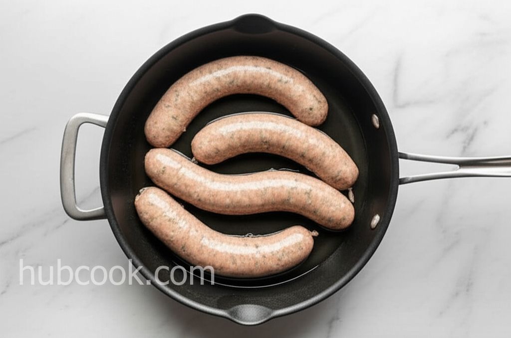 Curly-Q Grilled Sausages