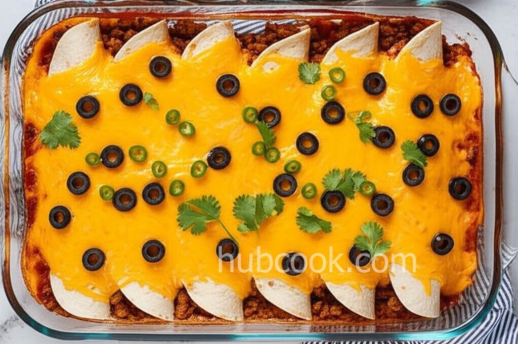 Easy Beef Enchiladas