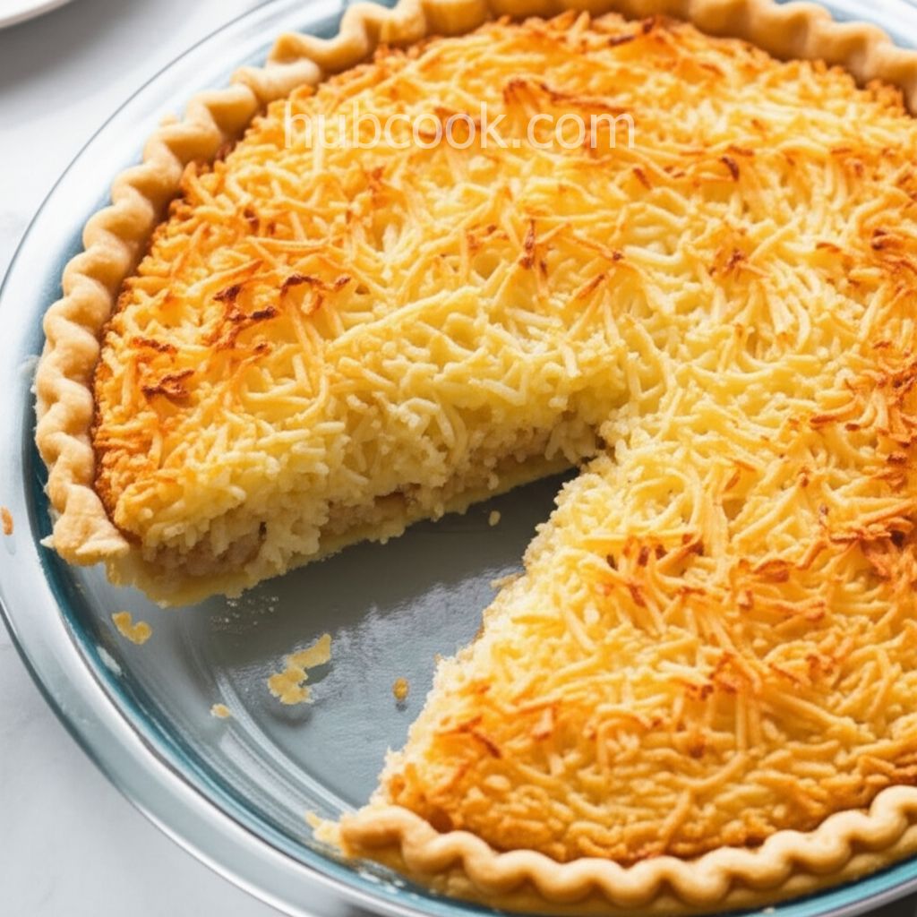 Easy Coconut Macaroon Pie