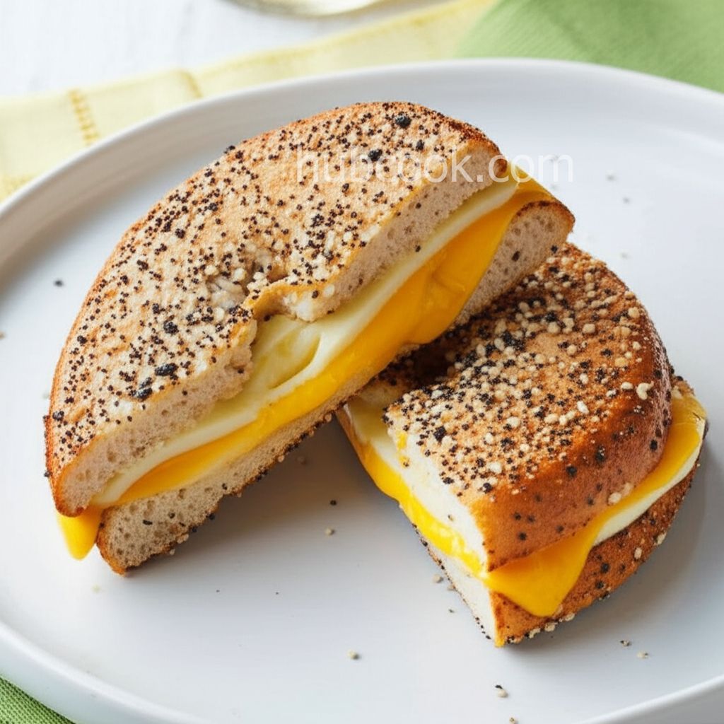 Everything Bagel Grilled Cheese
