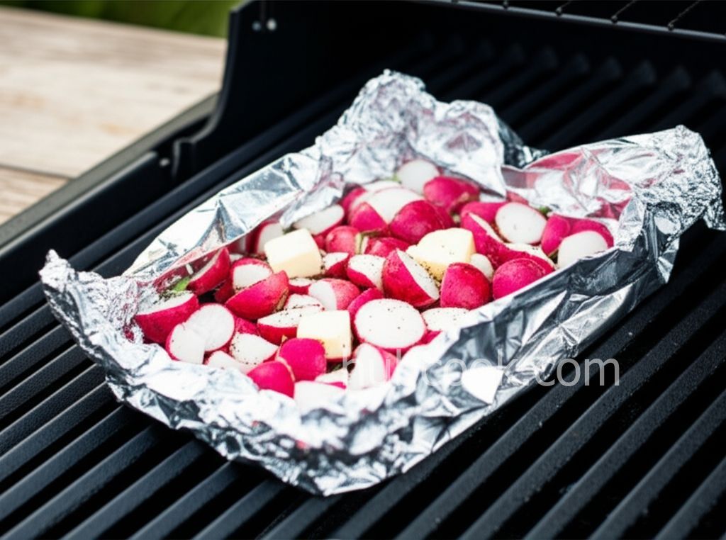 Grilled Radishes