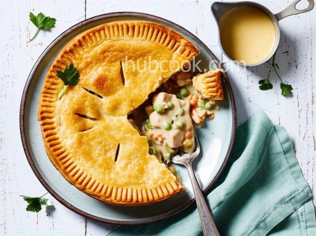 Healthier Chicken Pot Pie