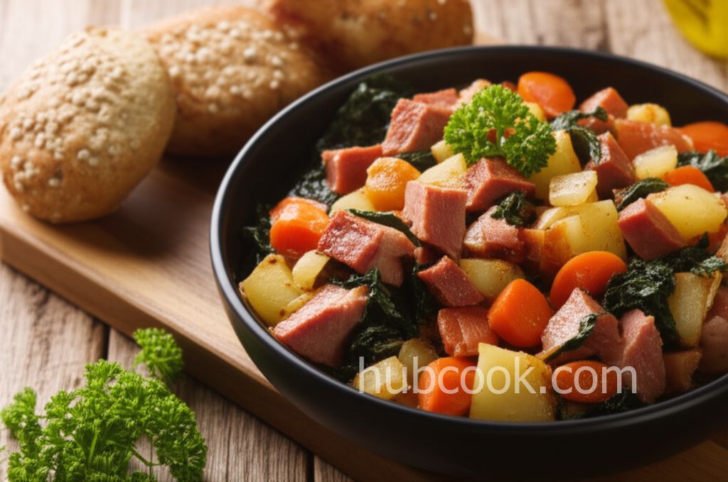 Hearty Harvest and Ham Stew