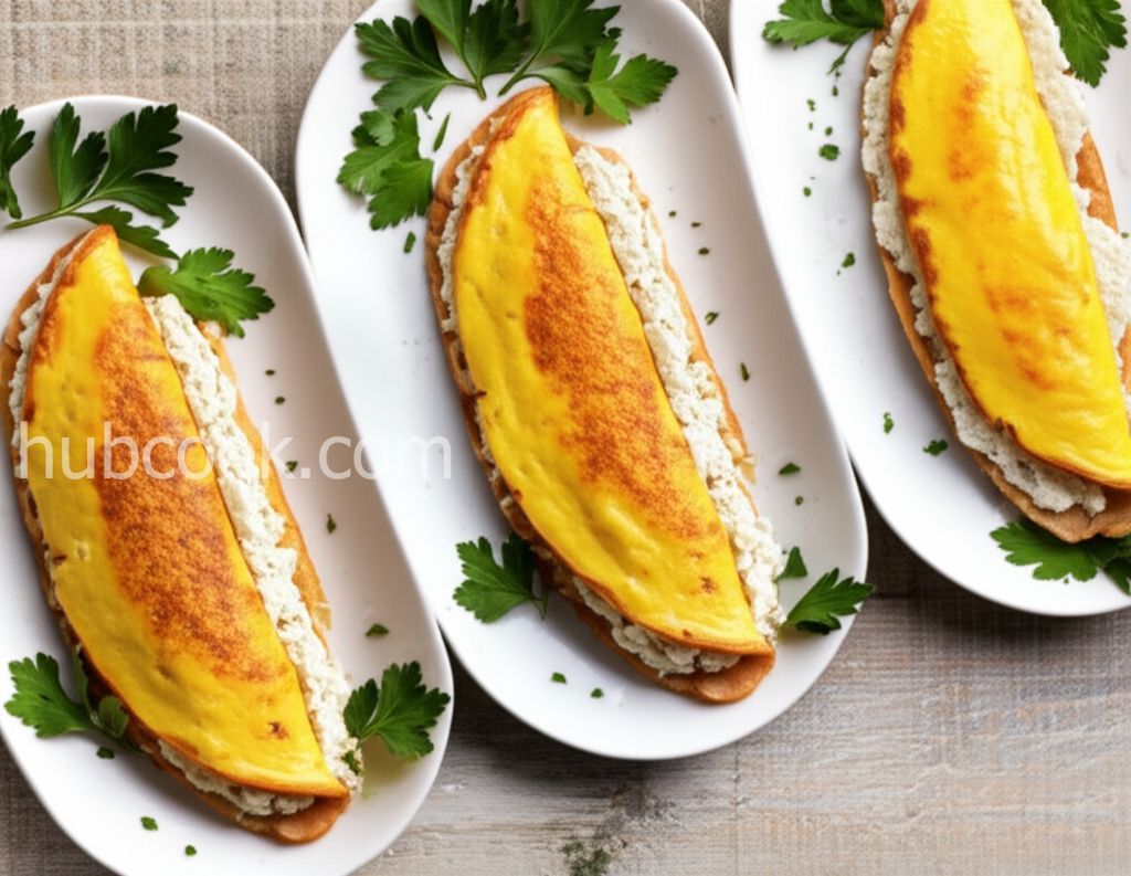 Herbed Cream Cheese Omelet
