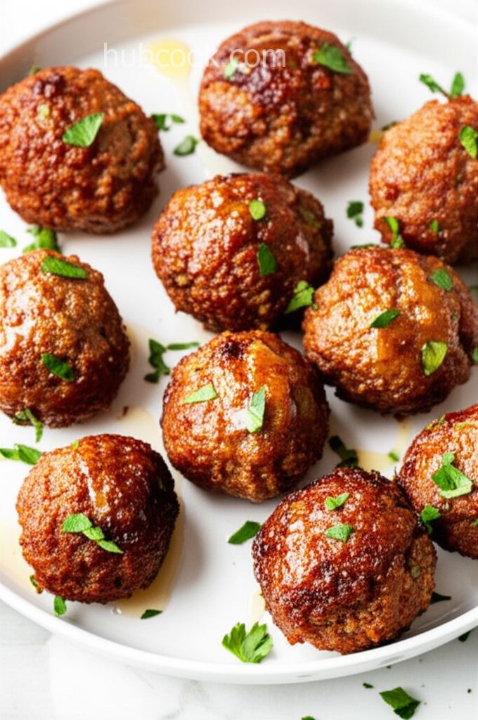 Italian Baked Meatballs
