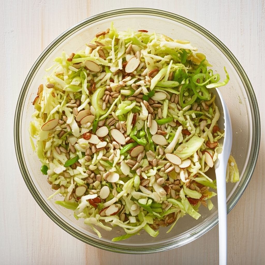 Mayo Free Cabbage Salad