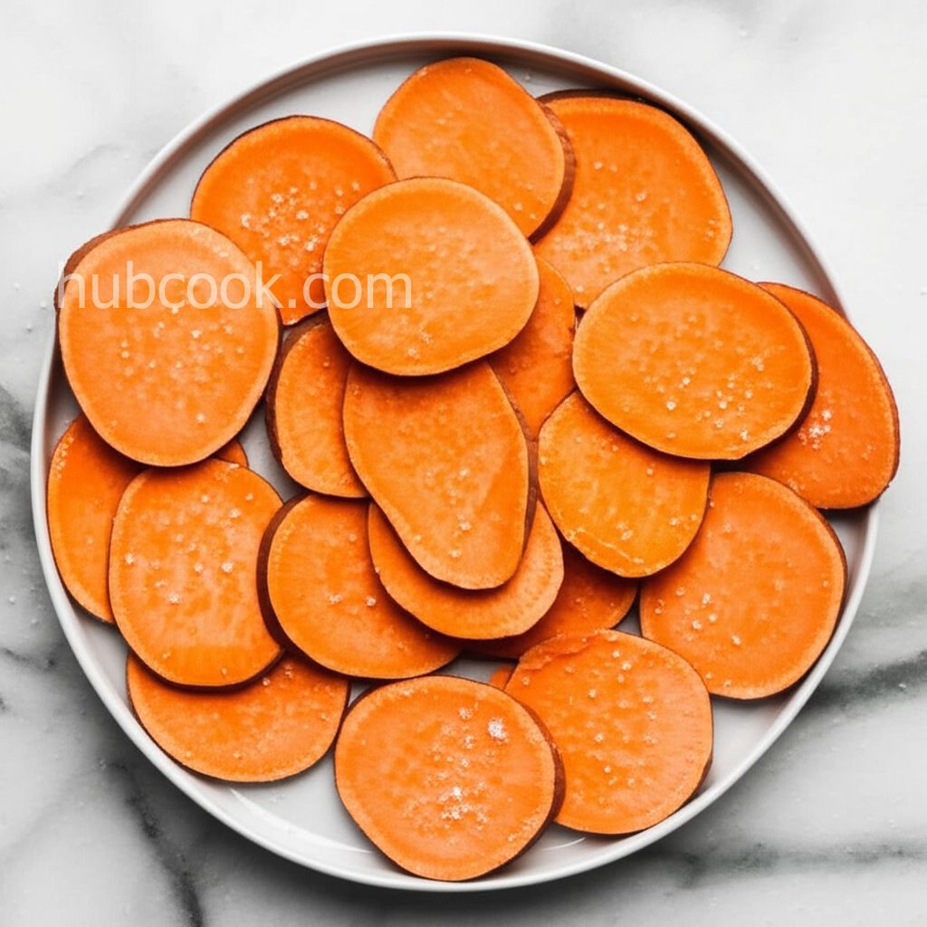 Microwave Sweet Potato Chips