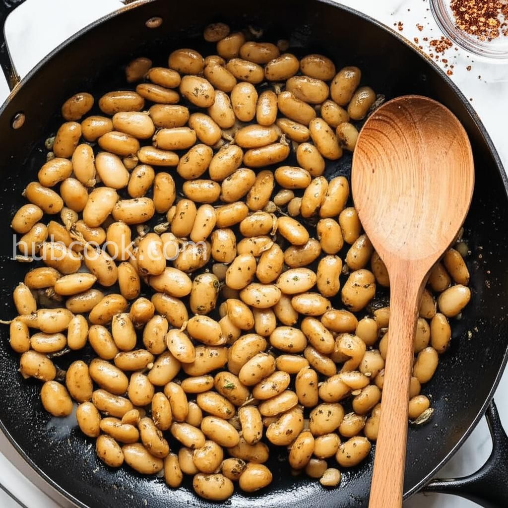 Pan-Fried Butter Beans