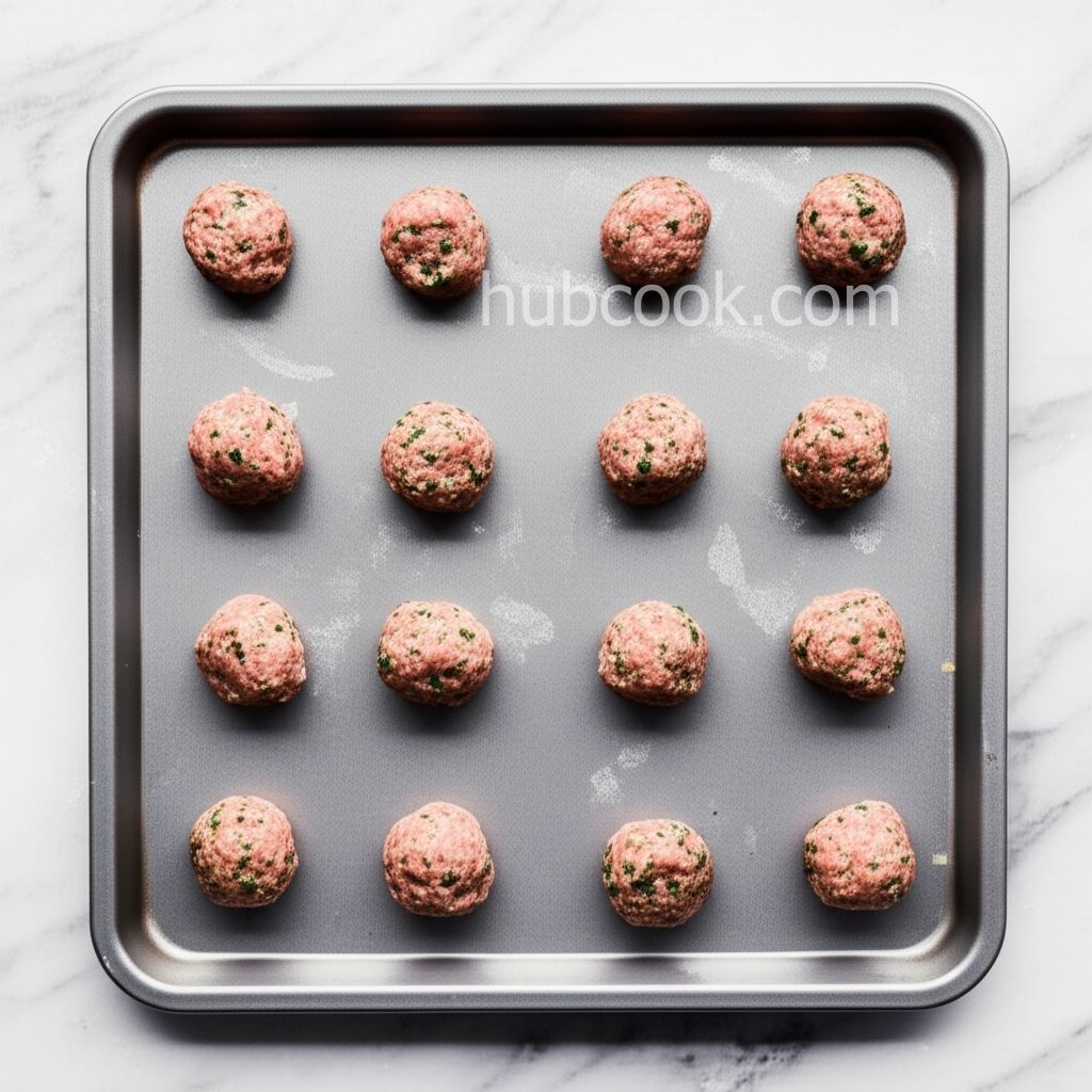 Pesto Turkey Meatballs