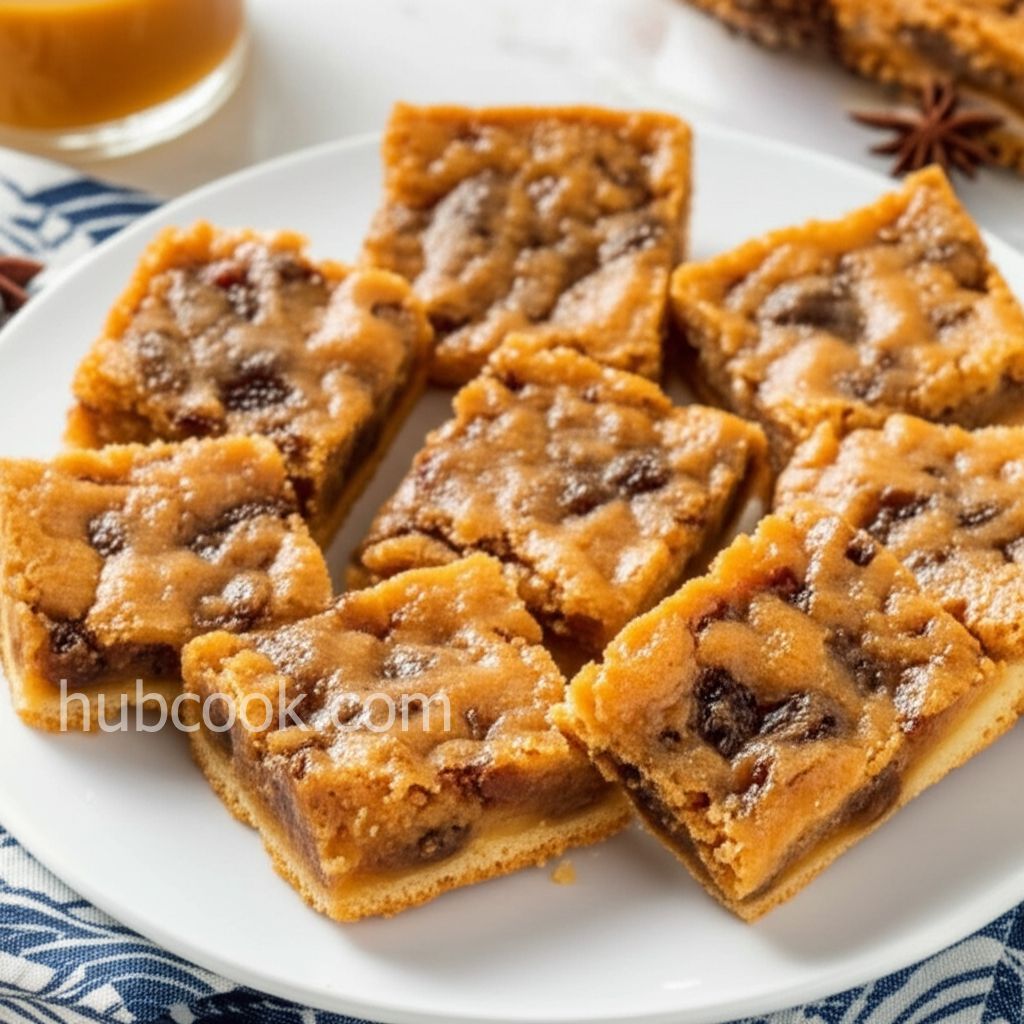 Raisin Butter Tart Squares Recipe