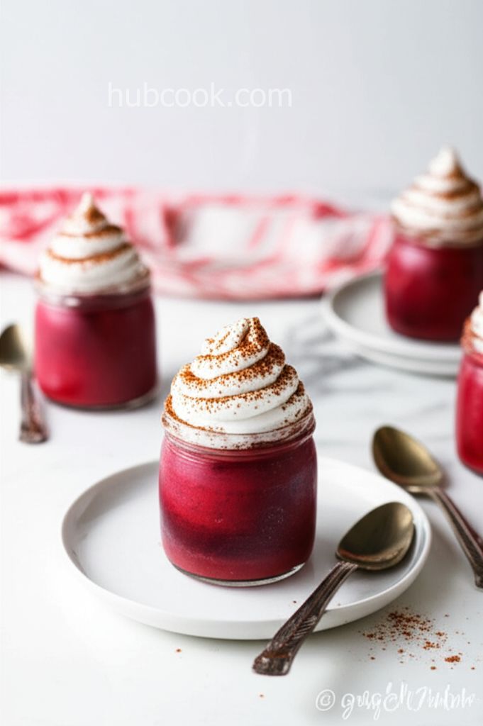 Red Velvet Pots de Crème