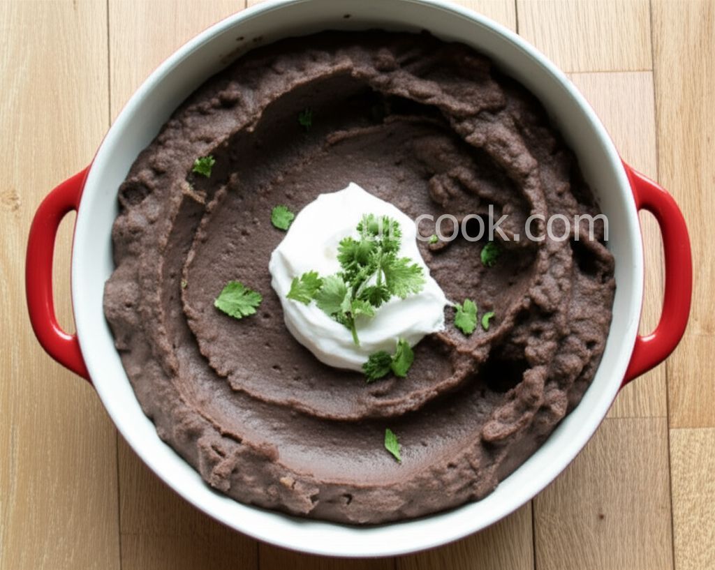 Refried Black Beans