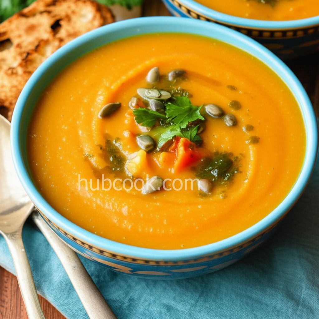 Roasted Winter Vegetable Soup