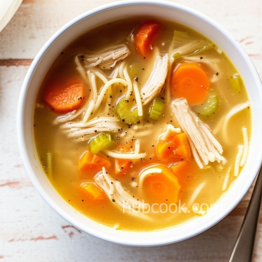Sensational Turkey Noodle Soup