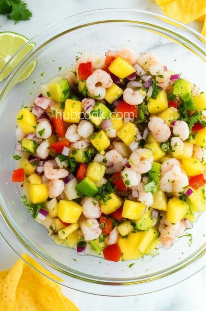 Shrimp and Pineapple Ceviche