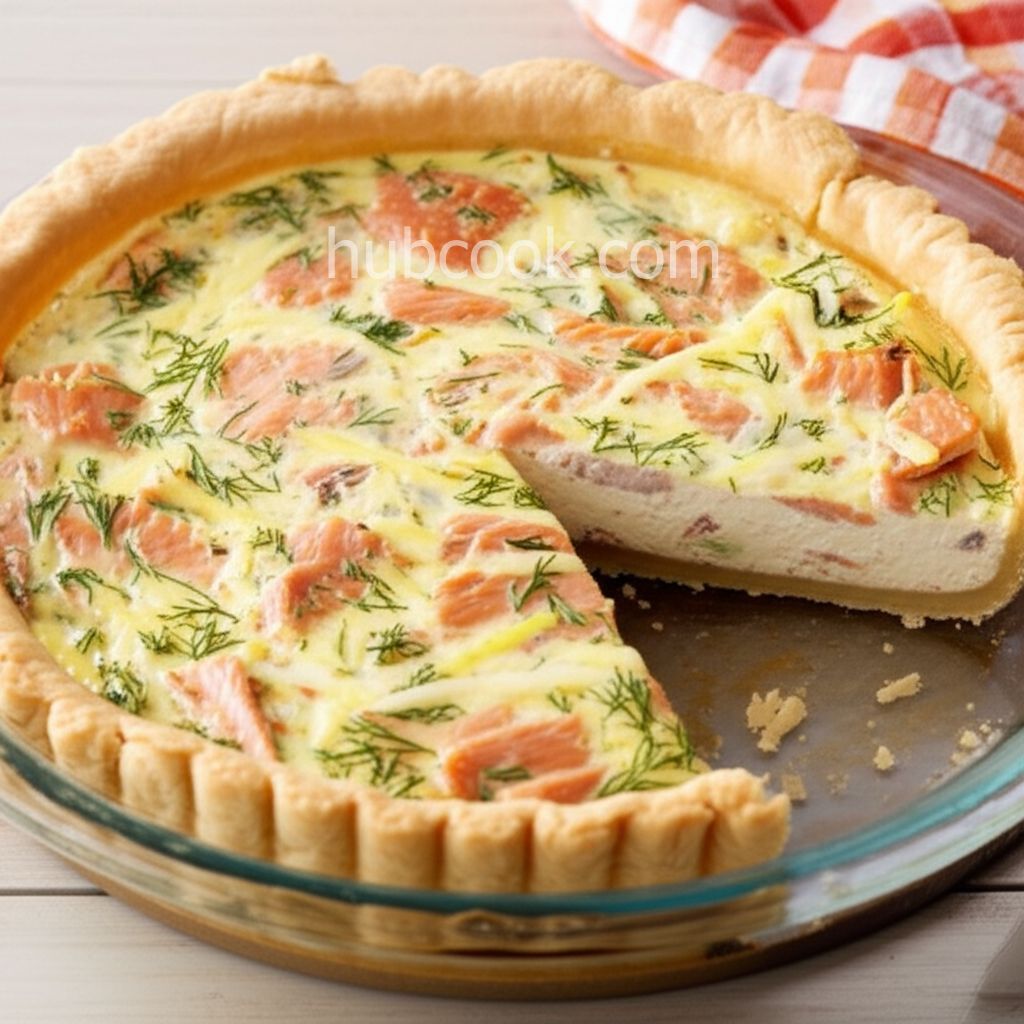 Smoked Salmon Quiche