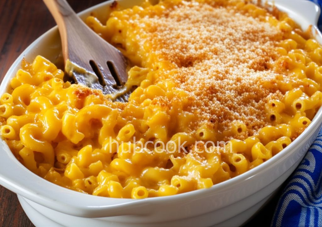 Smoky Four Cheese Macaroni Bake