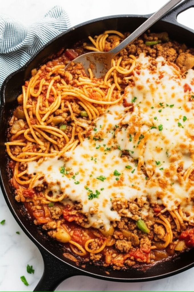 Spaghetti Skillet Dinner