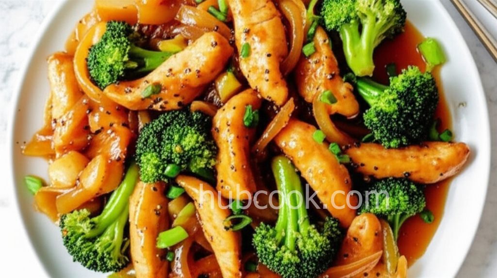 Stir-Fry Chicken and Broccoli