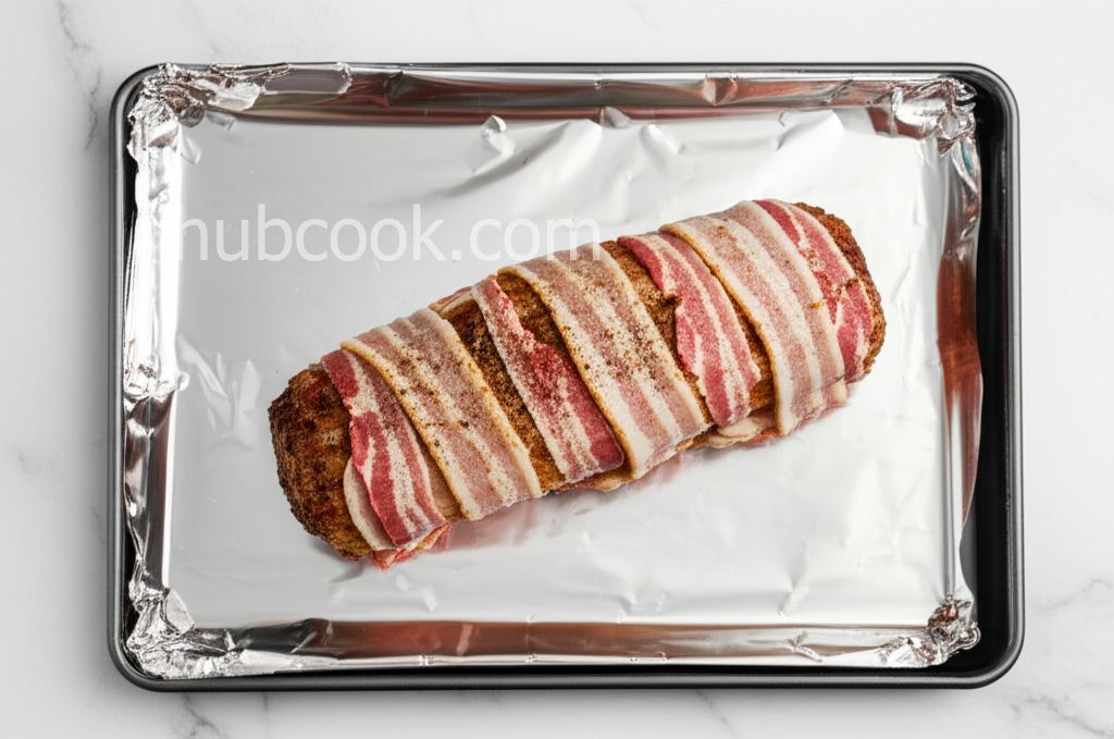 Sweet Bacon-Wrapped Pork Loin