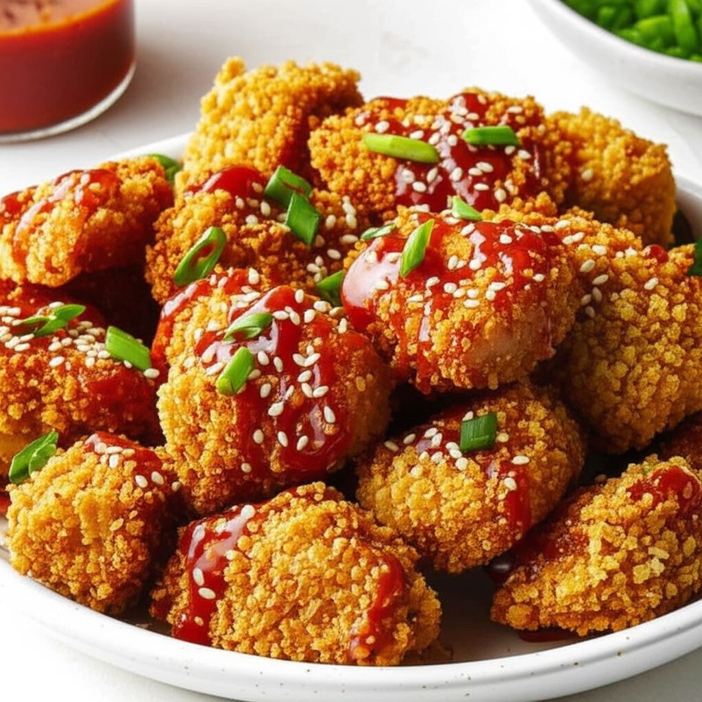 Sweet Chili Popcorn Chicken