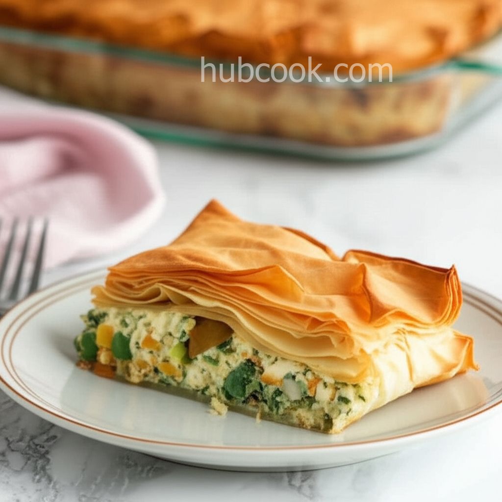 Vegetable Filo Pie