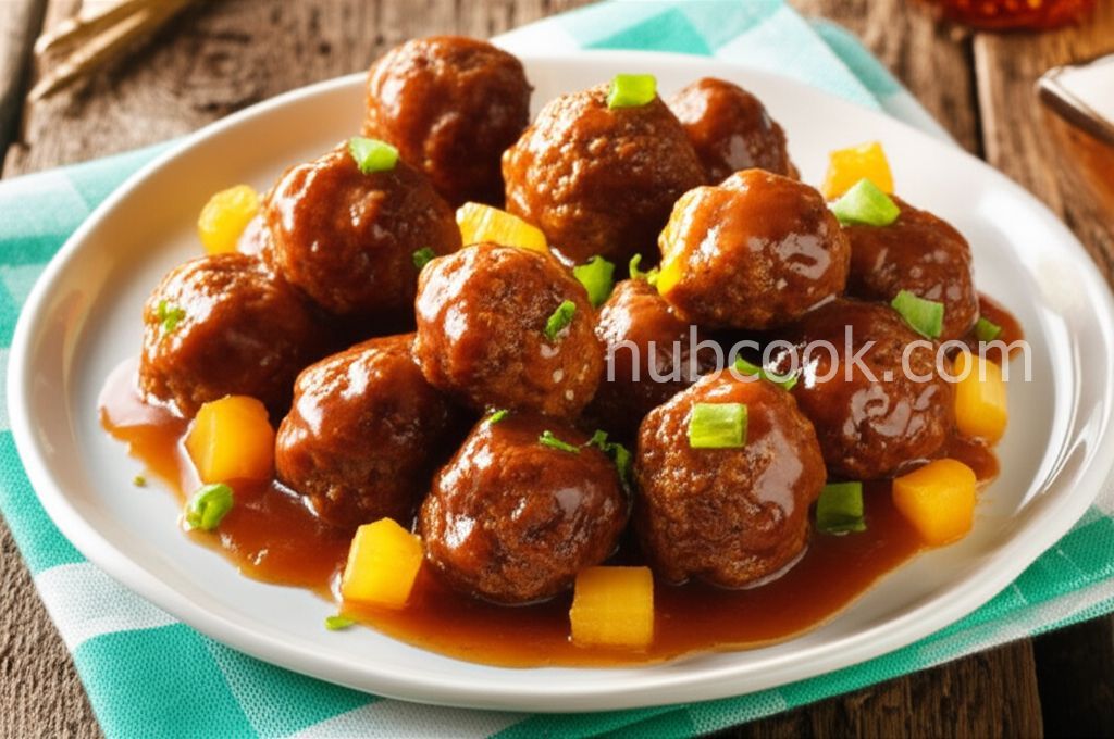 Waikiki-Style Meatballs