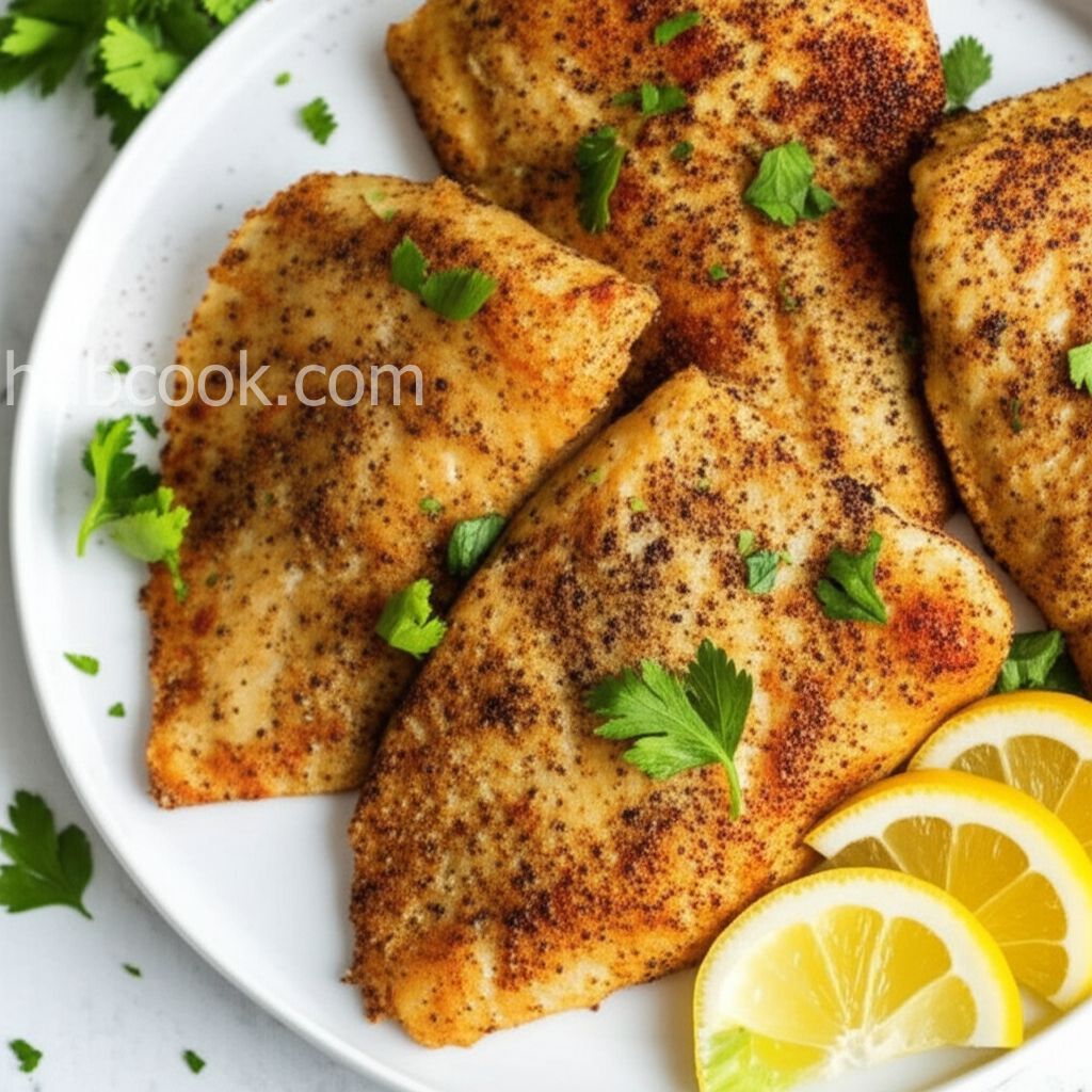 Air Fryer Tilapia with Fresh Lemon Pepper