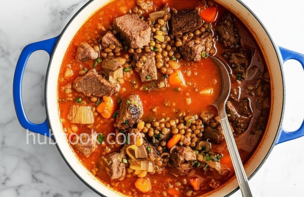 Beef and Lentil Soup